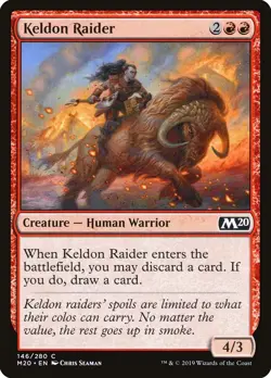 KELDON RAIDER ~mtg NM-M M20 Magic 2020 Com x4 - Image 1