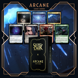 ARCANE LEAGUE OF LEGENDS Secret Lair | Factory Sealed | MTG - Image 1