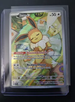 2025 Pokemon Eevee 173 SVP en Prismatic Evolutions ETB Promo English - Image 1