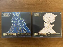 Pokemon Center Mega Evolution Gardevoir & Lucario ETB Elite Trainer Box Set Of 2 - Image 2