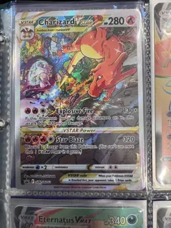 Pokemon TCG Charizard VSTAR SWSH262 Black Star Promo Ultra Premium Collection - Image 2