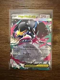 Mega Mawile ex #094/132- Mega Evolutions Double Rare Pokemon TCG English - NM - Image 1