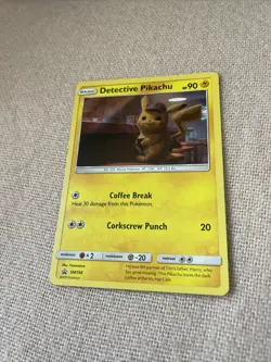 Pokemon TCG Detective Pikachu Detective Pikachu SM190 Promo - Image 1