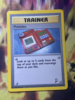 Pokemon TCG Pokedex Base Set 2 115/130 Regular Unlimited Uncommon MP - Image 1