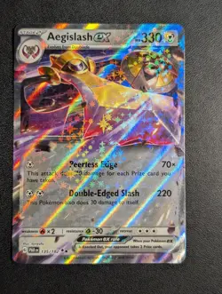 Aegislash ex Double Rare SV04: Paradox Rift 135/182 NM - Image 1