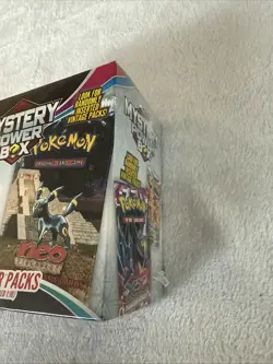 Pokemon TCG Mystery Power Box Factory Sealed 5 Booster Packs Chase Pack Seeded - Image 4