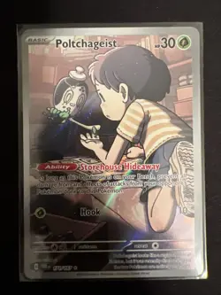 Poltchageist 171/167 Illustration Rare | Twilight Masquerade Pokemon TCG | NM - Image 1