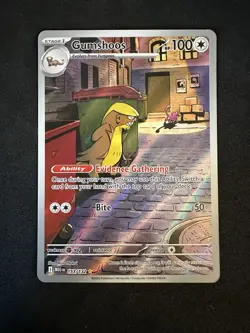 Gumshoos - 153/132 - Illustration Rare - Mega Evolution - Pokemon - Image 1