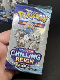 Pokemon Chilling Reign Fun Pack Booster Pack X4 Sealed - Image 4