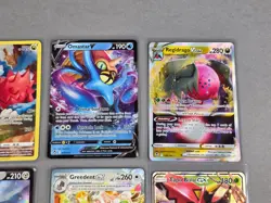 Pokemon Lot 12 Cards Full Art VX GX EX Hitmonchan Smeargle Unown Ryme Jynx - Image 3