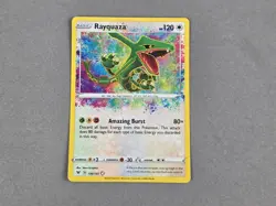 Pokemon Rayquaza 138/185 Amazing Rare Holo Vivid Voltage TCG Card - Image 1