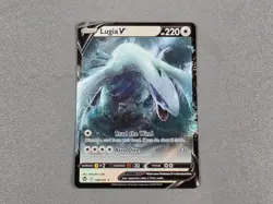 Pokemon Lugia V 138/195 Full Art Holo Rare SWSH Silver Tempest TCG Card - Image 1