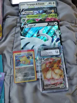 Massive 1000 Pokemon Card Lot - Over 100 Foils, Rares, V's, EX's - NO DUPLICATES - Image 1