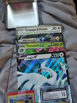 Massive 1000 Pokemon Card Lot - Over 100 Foils, Rares, V's, EX's - NO DUPLICATES - Image 2