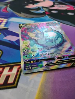 Pokemon TCG Vaporeon v Full Art 2021 SWSH181 Alt Art Black Star Promo NM - Image 4