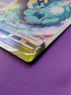 Pokemon TCG Vaporeon v Full Art 2021 SWSH181 Alt Art Black Star Promo NM - Image 5