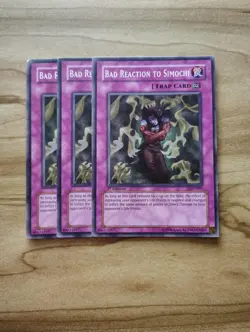 Yu-Gi-Oh! - Bad Reaction To Simochi 3X - Full Playset - Image 1
