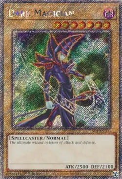 YuGiOh! Dark Magician (6th Alt Art) RA04-EN106 Platinum Secret Rare - Near Mint - Image 1