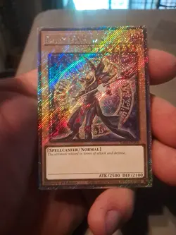Yu-Gi-Oh Dark Magician Platinum Secret Rare RA04-EN106 - Image 1
