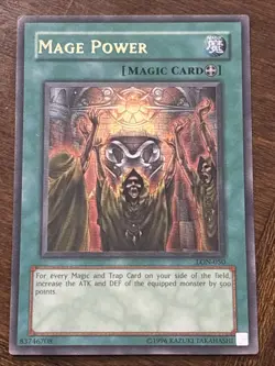 Mage Power LON-050 Labyrinth of Nightmare Unlimited Ultra Rare LP - Image 1