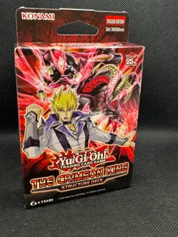 Yugioh ​The Crimson King Structure Deck 1st Edition Sealed 83717862765 - Image 1