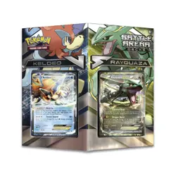 XY Battle Arena Deck: Rayquaza vs Keldeo Ex Sealed 2- 60x Pokemon Cards - Image 1