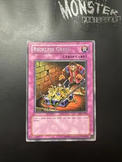 YUGIOH RECKLESS GREED RARE PGD-051 - Image 1