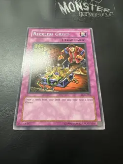 YUGIOH RECKLESS GREED RARE PGD-051 - Image 2