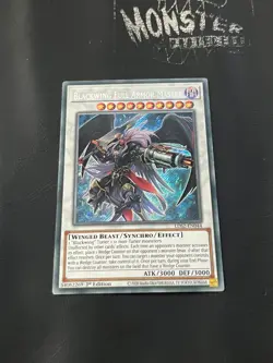 YUGIOH BLACKWING FULL ARMOR MASTER SECRET RARE LDS2-EN044 1ST EDITION - Image 1