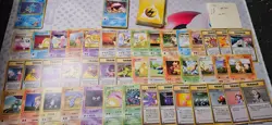 Vintage japanese pokemon card lot W/Banned, Holo, rares NM to DMG 100+ Lot 1 - Image 5