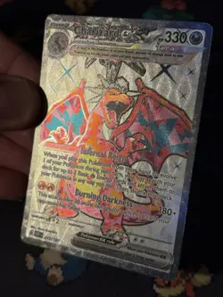Pokemon Cards Charizard ex 215/197 Full Art Secret Rare Obsidian Flames - (NM) - Image 3