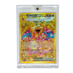 Charizard EX 228/197 Obsidian Flames Full Art Gold Hyper Rare Pokemon Card - Image 1