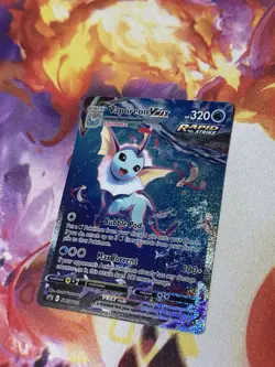 Vaporeon VMAX SWSH182 SWSH: Sword & Shield Promo Cards Holo - Image 2