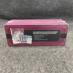 POKEMON Trading Card Game Holiday Calendar 2025, Sealed Box is Worn - Image 3