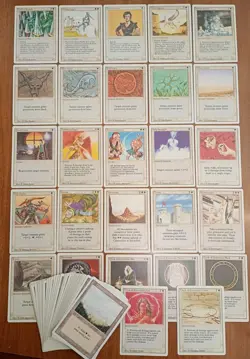 1994 Magic: The Gathering - Revised(3rd) - Lot Of 65 Vintage ⚪ Cards - EX/NM - Image 1
