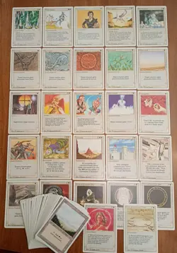 1994 Magic: The Gathering - Revised(3rd) - Lot Of 65 Vintage ⚪ Cards - EX/NM - Image 2