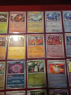 Pokemon TCG Mega Evolution Reverse Holo and Holo Lot of 92 Cards NM - Image 3