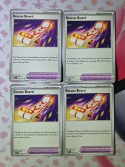 Card Rescue Board - 126/131 ×4 - Prismatic Evolutions - Playset - Image 1