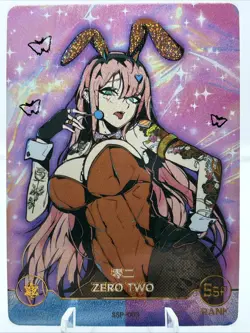 ❤ZeroTwo - Goddess Story Anime Card MAIDEN PARTY 5 SSP - 003 Waifu Doujin Card - Image 1