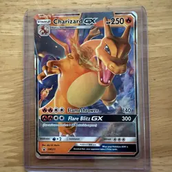Pokemon - Charizard GX - SM211 - SM Hidden Fates - Black Star Promo Card - Image 1