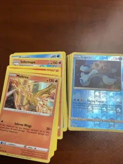 Pokemon SWSH Brilliant Stars Base Set Starter Set - 227 Cards W 100 Reverse, 4 V - Image 3