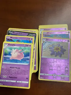 Pokemon SWSH Brilliant Stars Base Set Starter Set - 227 Cards W 100 Reverse, 4 V - Image 5