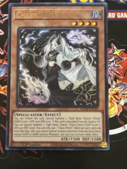 MP24-EN169 Chaos Witch Ultra Rare Yu-Gi-Oh Card 1st Edition New - Image 1