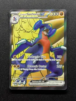 Cynthia’s Garchomp ex 204 Destined Rivals - Black Star Promo Pokemon Card - NM/M - Image 1