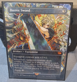 Buster Sword (Borderless) Final Fantasy Magic the Gathering (Non-Foil) - Image 1
