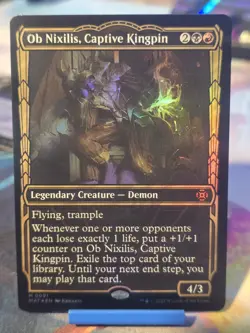 Ob Nixilis, Captive Kingpin (Showcase) March of the Machine: The Aftermath Foil - Image 1