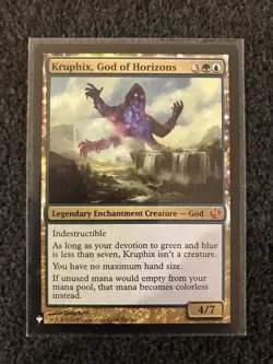 Magic The Gathering MTG - Kruphix, God of Horizons - The List Reprints - Image 1
