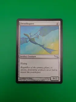 Mirrodin Magic the Gathering Ornithopter, 3-Pack, NM/Unplayed Condition - Image 4