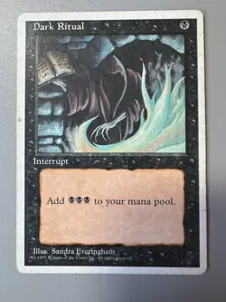 Dark Ritual MTG Core Set 4th Edition Regular - Image 1
