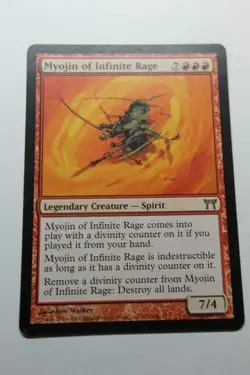 MTG Myojin of Infinite Rage x1- -Champions of Kamigawa-Lightly Played - Image 1